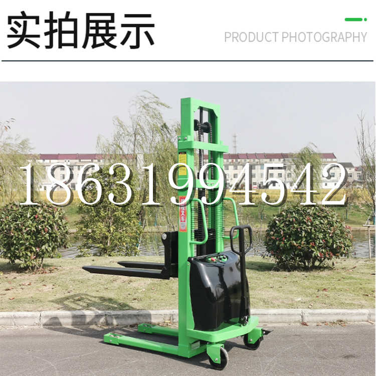 前锋区电动叉车堆高车液压铲车电瓶1吨2吨站驾步行式小型全自动叉车